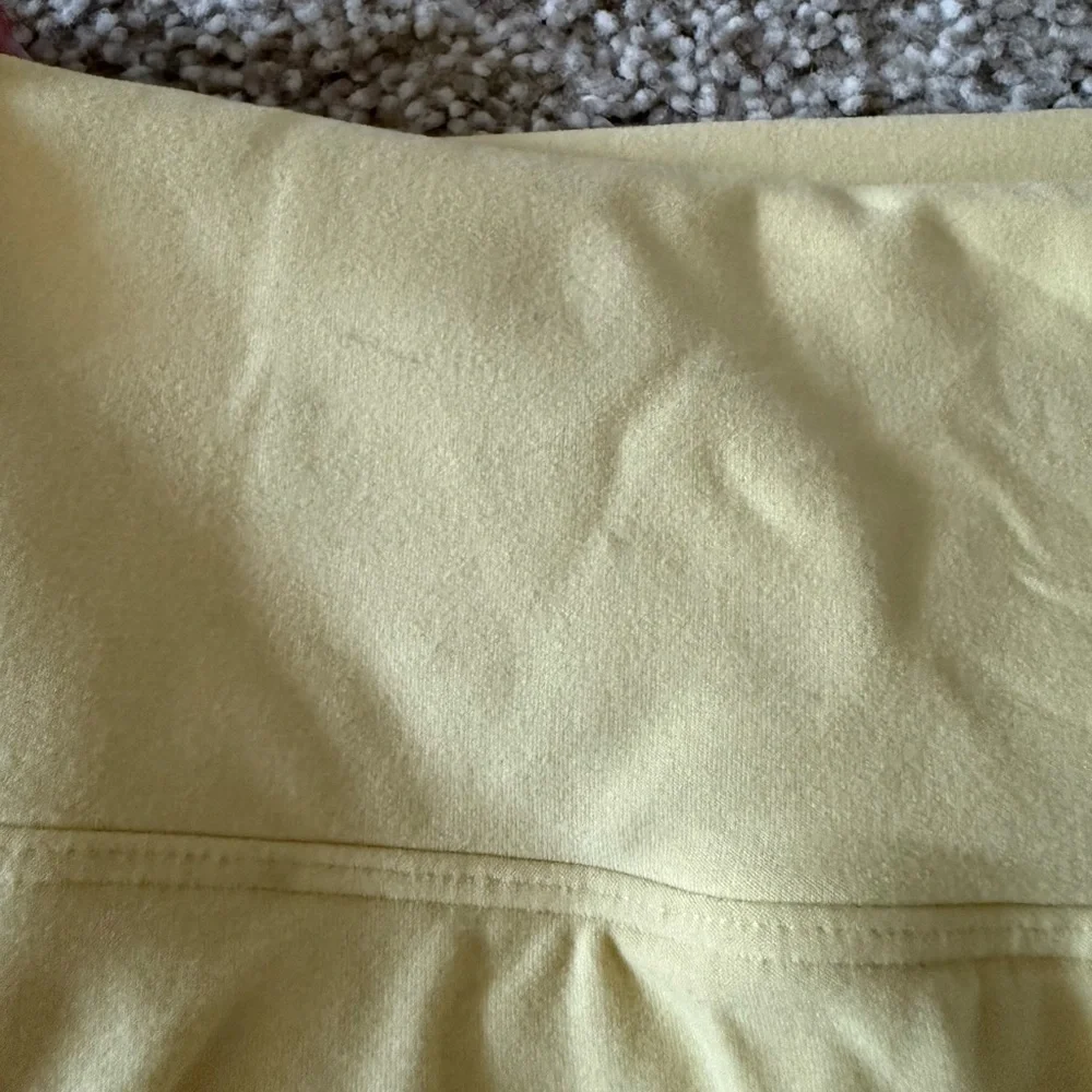 Year of Ours Coco Skort in Baby Yellow size medium